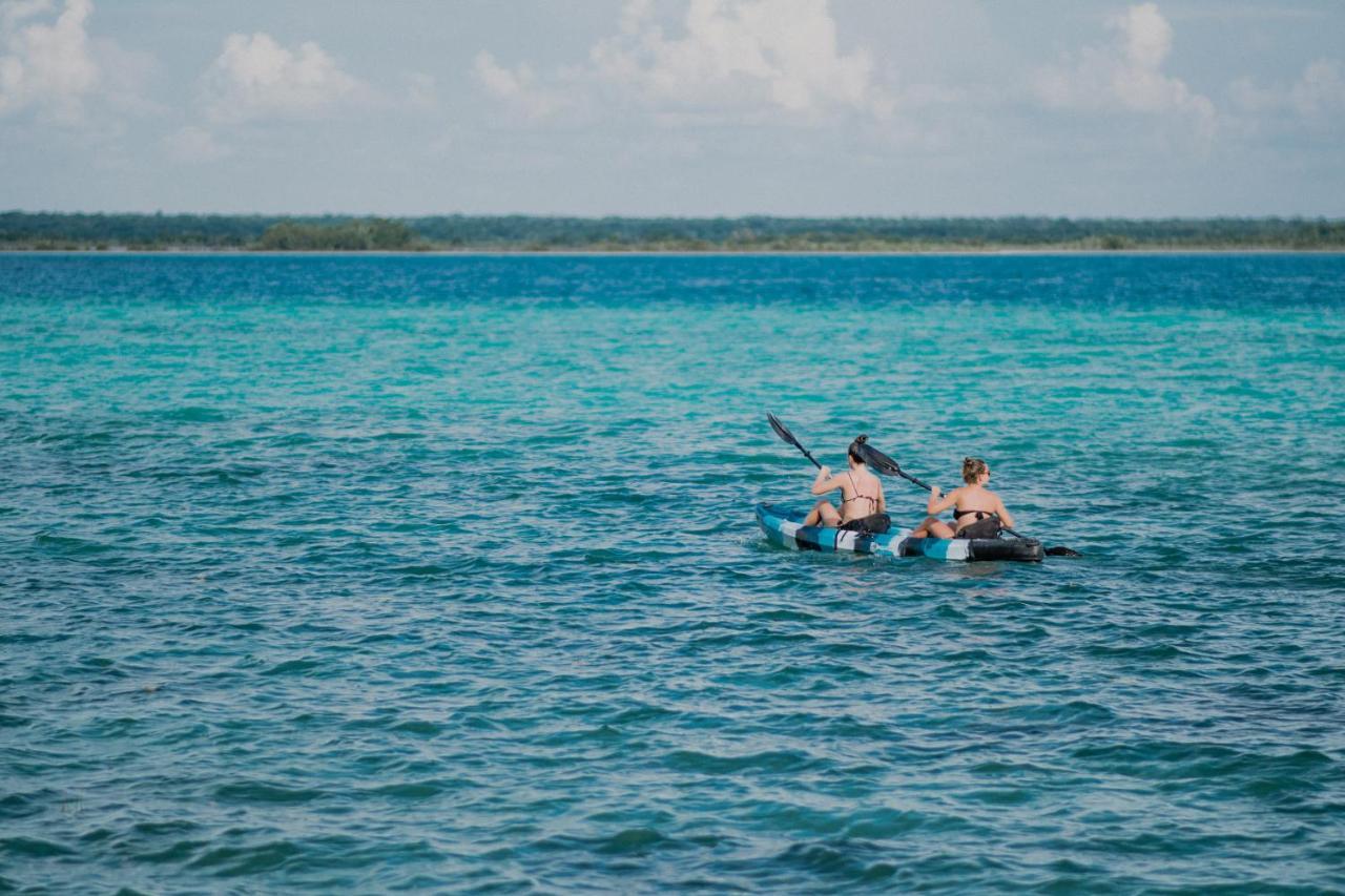 Hotel Carolina Bacalar Exterior photo