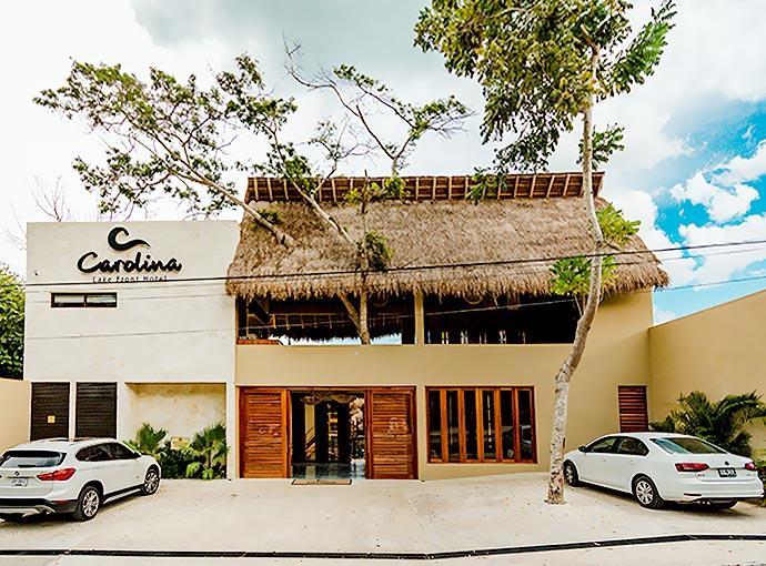 Hotel Carolina Bacalar Exterior photo