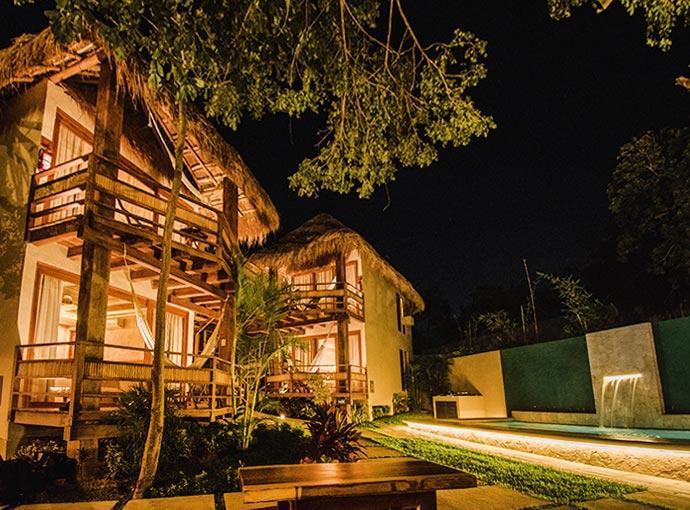 Hotel Carolina Bacalar Exterior photo
