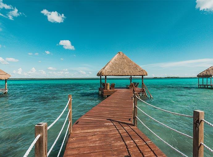 Hotel Carolina Bacalar Exterior photo