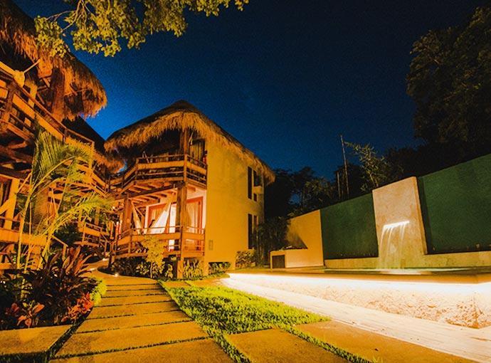 Hotel Carolina Bacalar Exterior photo